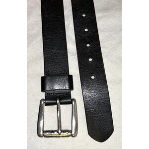 Fossil Black Genuine Leather Women's Belt, Small, 36 1/2x1 3/8"